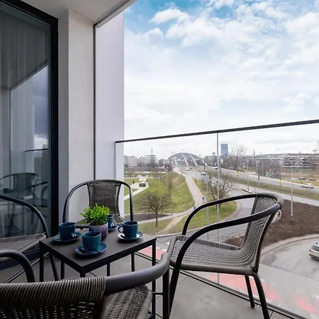 Unique Apartment With Balcony & Parking Zablocie Cracow By Renters Prestige Krakow Exterior photo