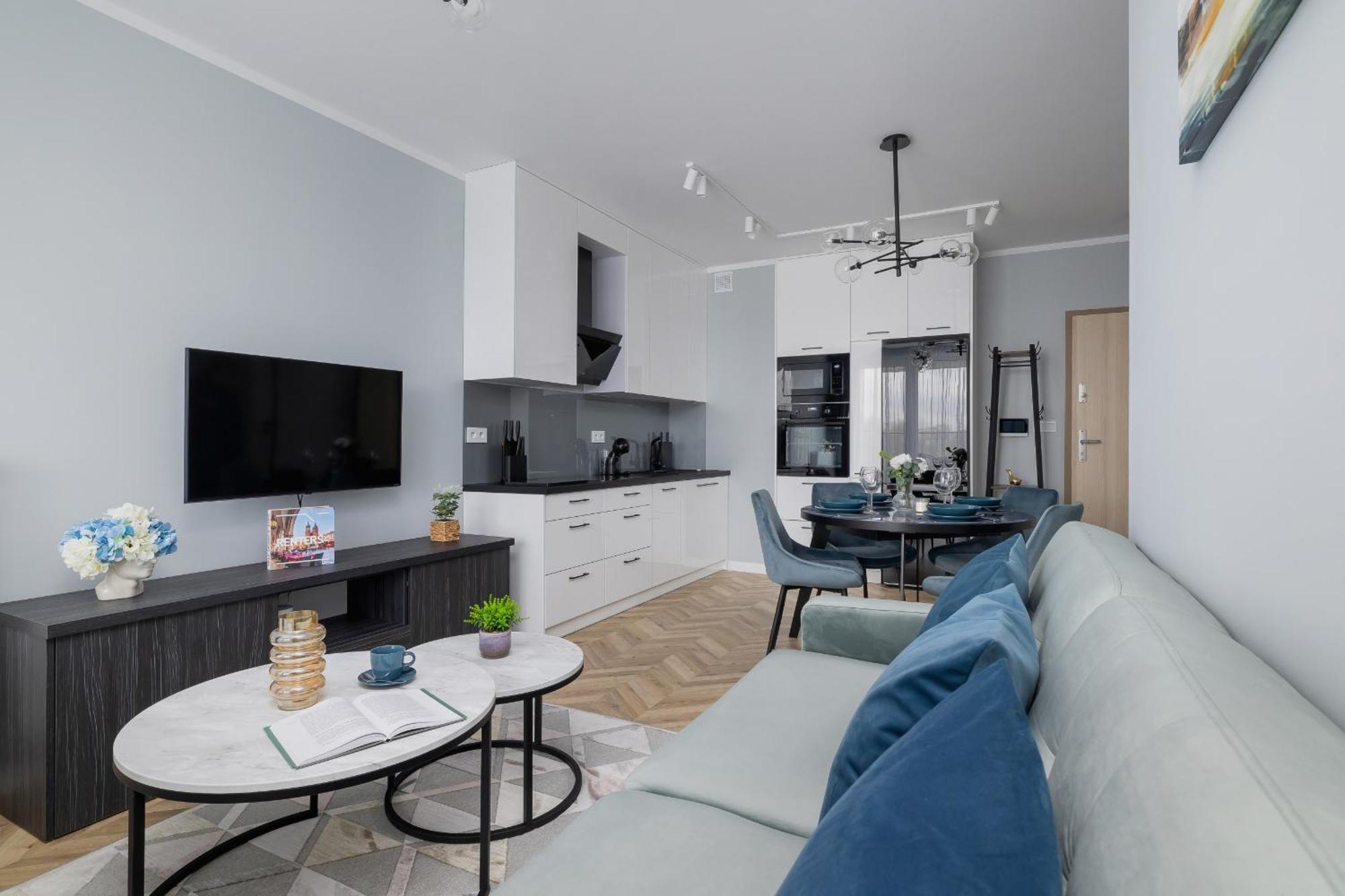 Unique With Balcony & Parking Zablocie Cracow By Renters Prestige Apartment Krakow